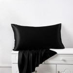 Black Silk Pillowcases UK for Sale