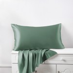 Celadon Green Silk Pillowcases UK for Sale