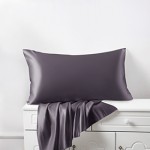 Slate Gray Silk Pillowcases UK for Sale