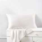 White Silk Pillowcases UK for Sale