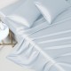 Alice Blue 22 Momme Mulberry Silk Flat Sheet UK for Sale Alice Blue 22 Momme Mulberry Silk Flat Sheet UK for Sale