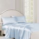 Baby Blue 22 Momme Mulberry Silk Flat Sheet UK for Sale Baby Blue 22 Momme Mulberry Silk Flat Sheet UK for Sale