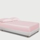 Baby Pink 22 Momme Mulberry Silk Fitted Sheet UK for Sale Baby Pink 22 Momme Mulberry Silk Fitted Sheet UK for Sale