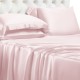 Baby Pink 22 Momme Mulberry Silk Fitted Sheet UK for Sale Baby Pink 22 Momme Mulberry Silk Fitted Sheet UK for Sale