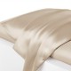 Beige Envelope 22 Momme Mulberry Silk Pillowcase UK for Sale Beige Envelope 22 Momme Mulberry Silk Pillowcase UK for Sale