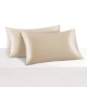 Beige 22 Momme Mulberry Zipper Silk Pillowcase UK for Sale Beige 22 Momme Mulberry Zipper Silk Pillowcase UK for Sale