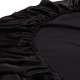 Black 22 Momme Mulberry Silk Fitted Sheet UK for Sale Black 22 Momme Mulberry Silk Fitted Sheet UK for Sale
