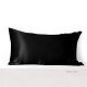 Black Envelope 22 Momme Mulberry Silk Pillowcase UK for Sale Black Envelope 22 Momme Mulberry Silk Pillowcase UK for Sale