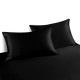 Black Envelope 22 Momme Mulberry Silk Pillowcase UK for Sale Black Envelope 22 Momme Mulberry Silk Pillowcase UK for Sale