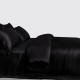 Black 3 PCS 22 Momme Mulberry Silk Duvet Cover Set UK for Sale Black 3 PCS 22 Momme Mulberry Silk Duvet Cover Set UK for Sale