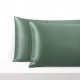 Celadon Green Envelope 22 Momme Mulberry Silk Pillowcase UK for Sale