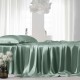 Celadon Green 22 Momme Mulberry Silk Sheet Set UK for Sale Celadon Green 22 Momme Mulberry Silk Sheet Set UK for Sale