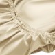 Champagne 22 Momme Mulberry Silk Fitted Sheet UK for Sale Champagne 22 Momme Mulberry Silk Fitted Sheet UK for Sale