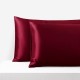 Claret Envelope 22 Momme Mulberry Silk Pillowcase UK for Sale Claret Envelope 22 Momme Mulberry Silk Pillowcase UK for Sale