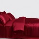 Claret 3 PCS 22 Momme Mulberry Silk Duvet Cover Set UK for Sale Claret 3 PCS 22 Momme Mulberry Silk Duvet Cover Set UK for Sale