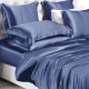 Dark Blue 22 Momme Mulberry Silk Duvet Cover UK for Sale Dark Blue 22 Momme Mulberry Silk Duvet Cover UK for Sale
