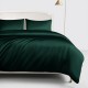 Dark Green 22 Momme Mulberry Silk Duvet Cover UK for Sale Dark Green 22 Momme Mulberry Silk Duvet Cover UK for Sale