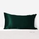 Dark Green Envelope 22 Momme Mulberry Silk Pillowcase UK for Sale Dark Green Envelope 22 Momme Mulberry Silk Pillowcase UK for Sale