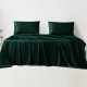Dark Green 22 Momme Mulberry Silk Sheet Set UK for Sale Dark Green 22 Momme Mulberry Silk Sheet Set UK for Sale