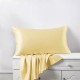 Gold 22 Momme Mulberry Zipper Silk Pillowcase UK for Sale Gold 22 Momme Mulberry Zipper Silk Pillowcase UK for Sale