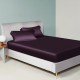 Grape 22 Momme Mulberry Silk Fitted Sheet UK for Sale Grape 22 Momme Mulberry Silk Fitted Sheet UK for Sale