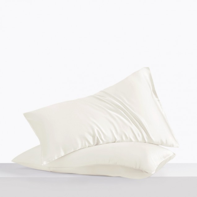 Ivory Envelope 22 Momme Mulberry Silk Pillowcase UK for Sale Ivory Envelope 22 Momme Mulberry Silk Pillowcase UK for Sale