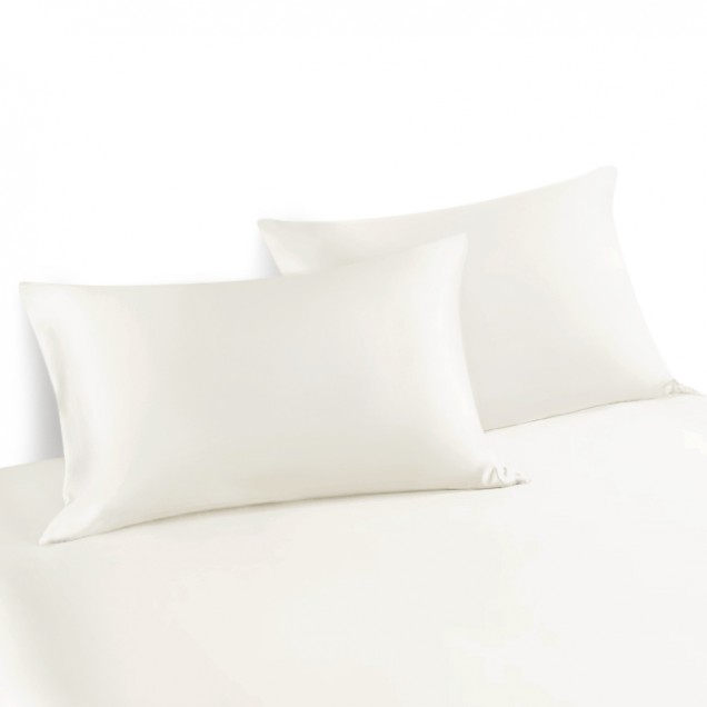 Ivory Envelope 22 Momme Mulberry Silk Pillowcase UK for Sale Ivory Envelope 22 Momme Mulberry Silk Pillowcase UK for Sale