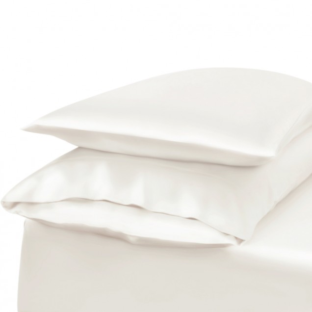 Ivory Envelope 22 Momme Mulberry Silk Pillowcase UK for Sale Ivory Envelope 22 Momme Mulberry Silk Pillowcase UK for Sale