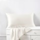 Ivory 22 Momme Mulberry Zipper Silk Pillowcase UK for Sale Ivory 22 Momme Mulberry Zipper Silk Pillowcase UK for Sale