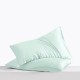 Light Cyan Envelope 22 Momme Mulberry Silk Pillowcase UK for Sale Light Cyan Envelope 22 Momme Mulberry Silk Pillowcase UK for Sale