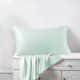Light Cyan Envelope 22 Momme Mulberry Silk Pillowcase UK for Sale Light Cyan Envelope 22 Momme Mulberry Silk Pillowcase UK for Sale