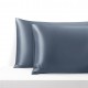 Misty Blue Envelope 22 Momme Mulberry Silk Pillowcase UK for Sale Misty Blue Envelope 22 Momme Mulberry Silk Pillowcase UK for Sale
