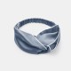 Misty Blue & Ivory Silk Headband UK for Sale Misty Blue & Ivory Silk Headband UK for Sale