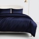 Navy 22 Momme Mulberry Silk Duvet Cover UK for Sale Navy 22 Momme Mulberry Silk Duvet Cover UK for Sale