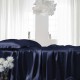 Navy 22 Momme Mulberry Silk Fitted Sheet UK for Sale
