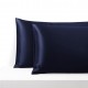 Navy Envelope 22 Momme Mulberry Silk Pillowcase UK for Sale Navy Envelope 22 Momme Mulberry Silk Pillowcase UK for Sale