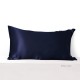 Navy 22 Momme Mulberry Zipper Silk Pillowcase UK for Sale Navy 22 Momme Mulberry Zipper Silk Pillowcase UK for Sale