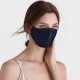 Navy & Black Double-Sided 22 Momme Silk Face Mask UK for Sale Navy & Black Double-Sided 22 Momme Silk Face Mask UK for Sale