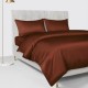 Rust Red 22 Momme Mulberry Silk Duvet Cover UK for Sale Rust Red 22 Momme Mulberry Silk Duvet Cover UK for Sale