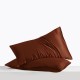 Rust Red Envelope 22 Momme Mulberry Silk Pillowcase UK for Sale Rust Red Envelope 22 Momme Mulberry Silk Pillowcase UK for Sale