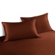 Rust Red Envelope 22 Momme Mulberry Silk Pillowcase UK for Sale Rust Red Envelope 22 Momme Mulberry Silk Pillowcase UK for Sale