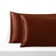 Rust Red Envelope 22 Momme Mulberry Silk Pillowcase UK for Sale Rust Red Envelope 22 Momme Mulberry Silk Pillowcase UK for Sale