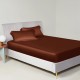 Rust Red 22 Momme Mulberry Silk Sheet Set UK for Sale Rust Red 22 Momme Mulberry Silk Sheet Set UK for Sale