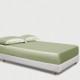 Sage Green 22 Momme Mulberry Silk Fitted Sheet UK for Sale Sage Green 22 Momme Mulberry Silk Fitted Sheet UK for Sale
