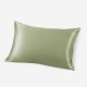 Sage Green Envelope 22 Momme Mulberry Silk Pillowcase UK for Sale Sage Green Envelope 22 Momme Mulberry Silk Pillowcase UK for Sale