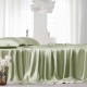 Sage Green 22 Momme Mulberry Silk Sheet Set UK for Sale Sage Green 22 Momme Mulberry Silk Sheet Set UK for Sale
