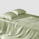 Sage Green 22 Momme Mulberry Silk Sheet Set UK for Sale Sage Green 22 Momme Mulberry Silk Sheet Set UK for Sale