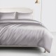 Silver 22 Momme Mulberry Silk Duvet Cover UK for Sale Silver 22 Momme Mulberry Silk Duvet Cover UK for Sale