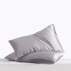 Silver Envelope 22 Momme Mulberry Silk Pillowcase UK for Sale Silver Envelope 22 Momme Mulberry Silk Pillowcase UK for Sale