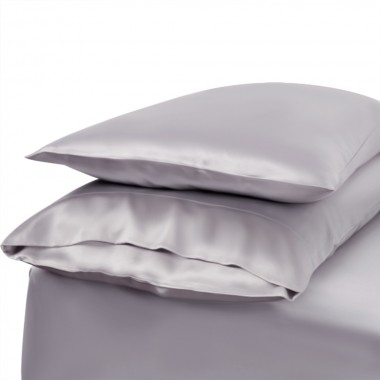 Silver Envelope 22 Momme Mulberry Silk Pillowcase UK for Sale